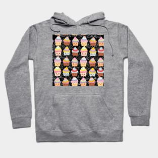 Seamless pattern Cupcake Hoodie